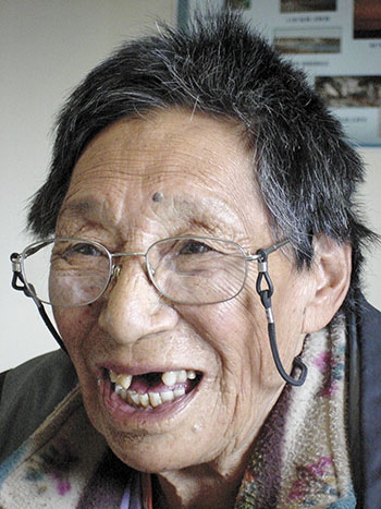 Baker Lake elder Elizabeth Paunga, 71, can recall wandering over the land which is now undergoing a transformation into a mine.