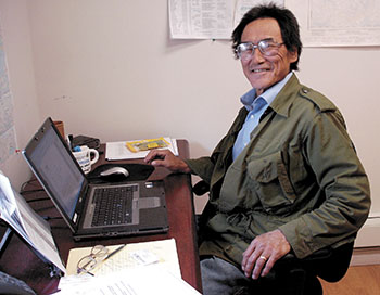 Relations are good between Baker Lake and Meadowbank, says Michael Haqpi, Agnico-Eagle’s community liaison officer in Baker Lake.
