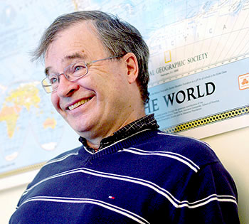 Dennis Patterson, senator for Nunavut, visited Iqaluit this weekend to speak at the 20th anniversary fundraiser March 27. (PHOTO BY CHRIS WINDEYER)