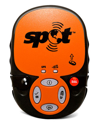 The Government of Nunavut will hand out 500 of these Spot satellite GPS messenger devices to communities so hunters will be able to signal their distress and searchers will be able to find them more quickly and easily. (PHOTO FROM FINDMESPOT.COM)