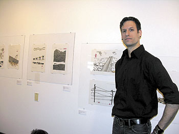 François Ouellette, showcasing his collection “Lessons from the Town and Tundra – Zen and the Art of Life in Iqaluit.”