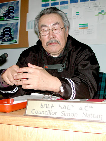 Coun. Simon Nattaq wanted Iqaluit City Council to endorse a ceremony to