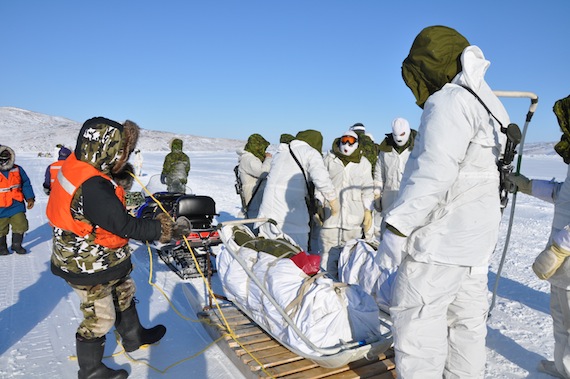 New neighbourhoods built on a solid, rocky plateau are in store for the Hudson Strait community of Salluit, whose future is complicated by warming land and air temperatures in the current town site. (FILE PHOTO)