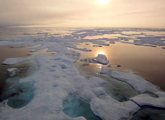 This year’s retreat of sea in the Arctic Ocean offers further evidence of the “overall downward trend,