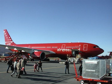 Kuupik Kleist, Greenland's premier, says an air connection between Canada and Greenland is in the works. (PHOTO BY JANE GEORGE)