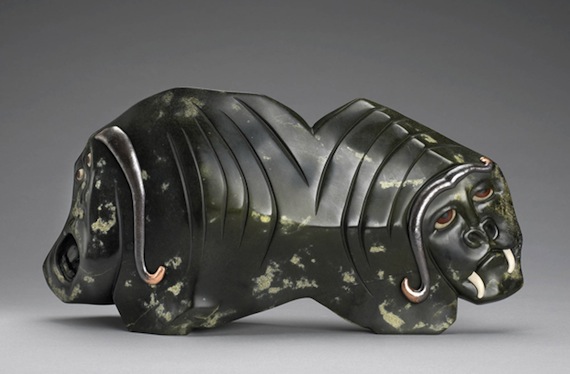 The Sanaugavut exhibition includes this work by Michael Massie, Just Agree to Disagree, recently purchased by the National Gallery of Canada. (PHOTO/NATIONAL GALLERY OF CANADA)