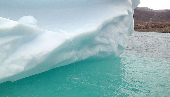 The first half of 2010 showed more than a four-degree upward trend in northern Canada’s air temperatures, says the National Oceanic and Atmospheric Administration’s Arctic report card, a once-a-year evaluation of climate change in the high latitudes. (PHOTO BY JANE GEORGE)