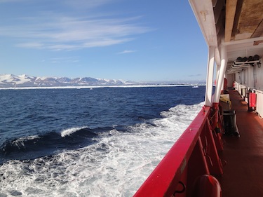 The opening of Arctic sea routes will require the kind of infrastructure investments and organizational commitments that characterized Roman empire-building more than 2,000 years ago, says University of Cambridge professor Paul Berkman, head of the Arctic Ocean
Geopolitics Program at the Scott Polar Research Institute. (PHOTO BY JANE GEORGE)
