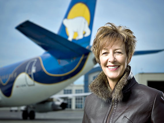 Tracy Medve, the president of Canadian North, says her airline welcomes Nutrition North Canada because it fosters more competition among northern airlines. (PHOTO COURTESY OF CANADIAN NORTH)