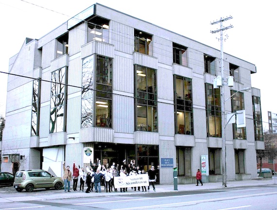 Nunavut Sivuniksavut, the Ottawa-based college program for Inuit youth, has moved into a new home at 450 Rideau St. in Ottawa. NS says that acquiring the new $2.5 million facility, which includes more than 12,000 square feet over two floors, is a major step towards enabling the program to significantly increase its enrolment. (PHOTO COURTESY OF NS)