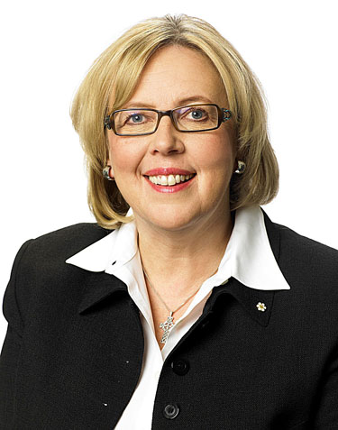 Green Party leader Elizabeth May. (PHOTO BY JO-ANN RICHARDS/HANDOUT)