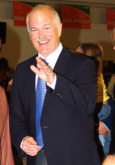 NDP leader Jack Layton. (FILE PHOTO)