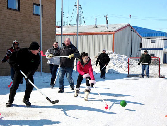 Cambridge Bay's Omingmak Frolics are underway. The week's activities include a different 