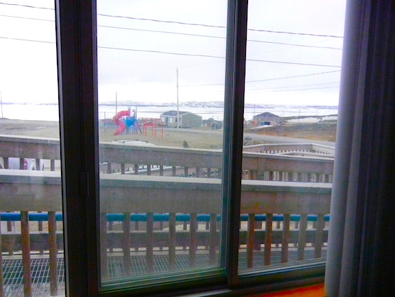 Kangirsuk’s Makitautik halfway house is a place with a view — not bars. In 2006 Makitautik halfway house in Kangirsuk moved into its $3-million home, located in the Ungava Bay community of 470. To be referred to Makitautik, an offender must be on parole or serving a conditional sentence of less than two years. At Makitautik, residents given the tools they need to keep out of trouble, says the halfway house's director Zebedee Annahatak. (PHOTO BY JANE GEORGE)