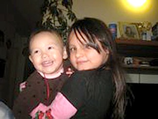 Two-year-old Ailyah Degrasse, left and her sister Alexandra Degrasse, 7 were found dead alongside their mother June 7. The three will be buried in Pond Inlet.(FACEBOOK PHOTO REPRODUCED WITH PERMISSION OF MICAH ARREAK)