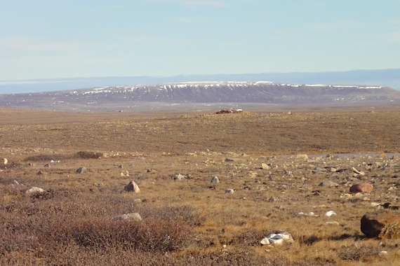 The rugged land beyond Mount Pelly is where a 33-year-old man got lost earlier this month. Search and rescue teams from Cambridge Bay found him, but only thanks to the efforts of the community, volunteer searchers say.