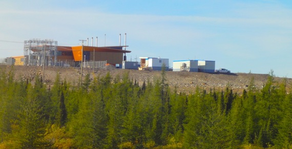Nunavik still wants to be connected to Quebec's power grid but a plan to connect Kuujjuaq to Hydro Quebec’s main power grid would cost $750,000 per km or about $340 million. Hydro Quebec’s 2007 environmental impact study said other cleaner options for power generation were far too expensive — up to $200 million for a hydro project on High Falls— and too impractical because Kuujjuaq would still need a new back-up diesel plant. So, Hydro Quebec decided the best all-around option in Kuujjuaq was to build this new $48-million diesel-fueled power plant outside town. (FILE PHOTO)
