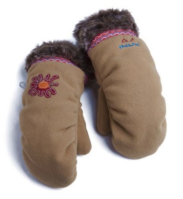 Children’s mittens are one of the items from the Inuk collection, a Inuit-inspired clothing line. (PHOTO COURTESY OF ATTRACTION)