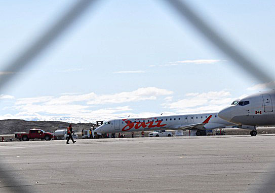 Air Canada ended its daily Montreal-Ottawa-Iqaluit service on July 31. (FILE PHOTO)