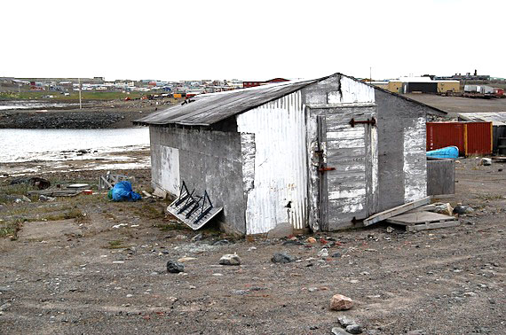 Tonight, if you're in Rankin Inlet, you can learn more about an important part of that community's history: the North Rankin Inlet nickel mine, whose workers were housed in tiny houses like this one. Starting at 7 p.m. in the community hall, a team of researchers, including Inuit from Rankin Inlet and Arviat, will show photos and videos of Inuit who worked at the mine, which operated between 1957 and 1962. “The hope [of the mine] was that Inuit would find employment and start on the journey of becoming like Qablunaat workers and families. Wage employment was to replace hunting and Inuit women were to stay home and ‘keep house,