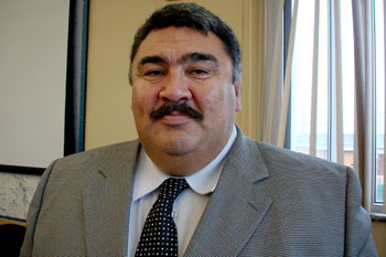 Johnny Oovaut, chairman of the Nunavik Marine Regional Wildlife Management Board, says