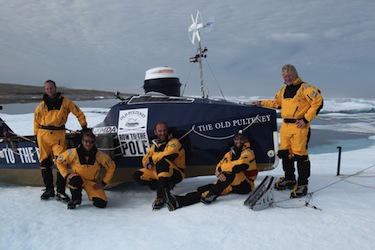 Jock Wishart and his crew (HANDOUT PHOTO)