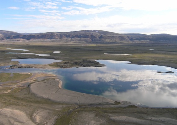 The North Baffin landscape shown here in the draft Environmental Impact Statement for the Mary River mine will change in many ways if the proposed iron mine moves ahead as early as 2012. The plants, birds and animals which live in and around the mine site will also experience changes, according to the draft EIS.