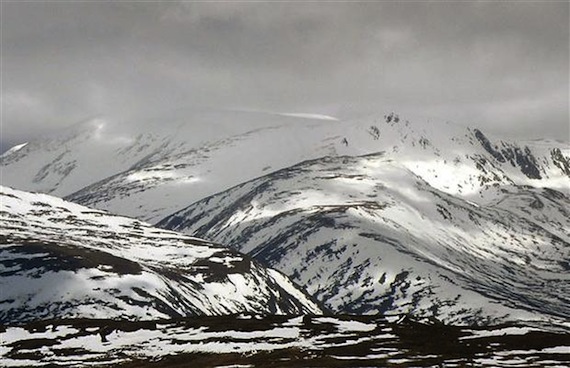 Panorama of Scotland's snowy Cairngorm Mountains, which can be found in Scottish National Party MP Angus Robertson's constituency northwest of Aberdeen. (HANDOUT PHOTO)