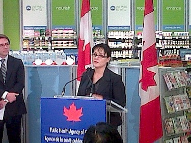 Want to know if you are at risk of type 2 diabetes? Now you can take an online test at www.publichealth.gc.ca/CANRISK, federal health minister Leona Aglukkaq announced Nov. 14 in Toronto. (PHOTO COURTESY OF L. AGLUKKAQ)