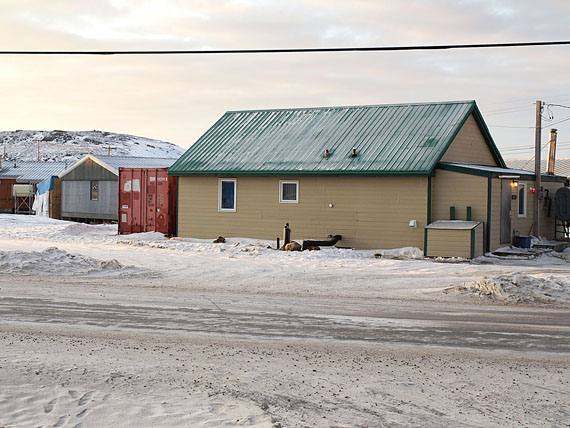 An Iqaluit couple plans to open a convenience store on this lot occupied by building 3039 in Apex some time next year. (PHOTO BY DEAN MORRISON)