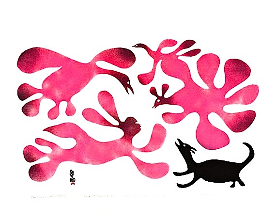 Cape Dorset artist Kenojuak Ashevak’s 