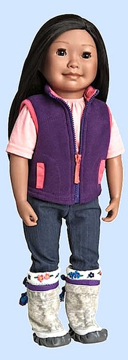Mapelea's Saila Qilavvaq doll has received recognition from the Canadian Toy Testing Council. (FILE IMAGE)