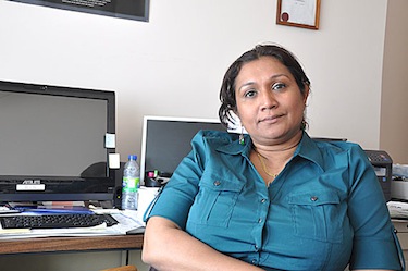 Suny Jacob, the executive director of Nunavut's YWCA-Agvik, says donations from members of the public can help make Christmas brighter for the women and children who stay at the organization's two Iqaluit-based facilities. (FILE PHOTO)
