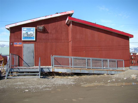 Police in Pangnirtung say they have made two arrests and recovered most of the stolen items in relation to a December break-in at the community's Canada Post storeroom. (FILE PHOTO)