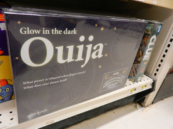 No Ouija please, we're from Rankin. The Northern store pulled the popular board game from its shelves this past November after a customer complained that the Ouija parlour game leads to youth suicide. (FILE PHOTO)