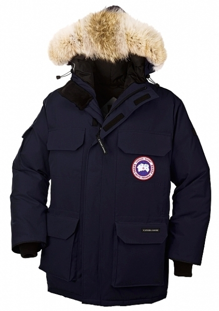 Canada Goose Inc., known for its parkas featuring a distinctive circular patch and Canada goose emblem, is suing International Clothiers Inc. in federal court for trademark infringement.
