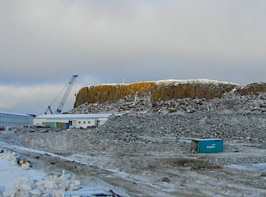 Here's how the Doris North camp at the Hope Bay site looked in October, 2011. (PHOTO BY JANE GEORGE)