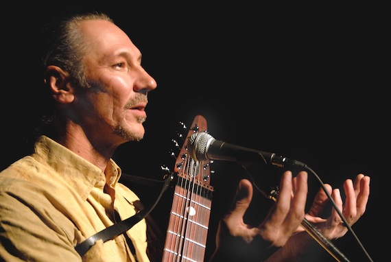 Yellowknife songwriter and storyteller Pat Braden comes to Iqaluit this weekend, where he'll play a show at Joamie school March 31 as part of Alianait's ongoing concert series. One lucky concert-goer will win a trip for two to attend Yellowknife's summer music festival Folk on the Rocks, including airfare, accommodation and festival passes. Tickets for Braden's show are on sale at Arctic Ventures, and elders and children 12-years and under accompanied by an adult get in free. (PHOTO COURTESY OF TESSA MACINTOSH PHOTOGRAPHY)