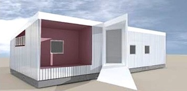 Here's what the prefab studio that the Nunavut Arts and Crafts Association would like to see in five Nunavut communities looks like.