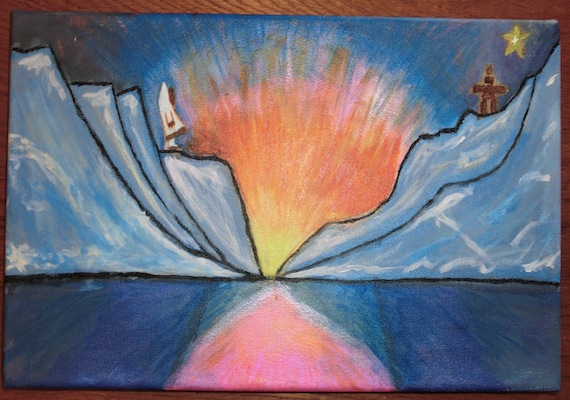 Here's the winning design for the 2012 NACA and Alianait festival logo on the theme of 