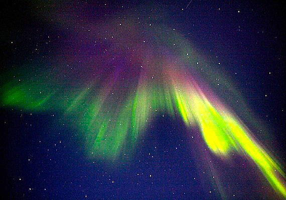 Happy Easter! Northern lights over Ivujivik offer a stunning display of colour. The Nunatsiaq News office in Iqaluit will remain closed until April 9, with no continuous updates of Nunatsiaqonline.ca until April 10. (PHOTO BY GILLES BOUTIN)