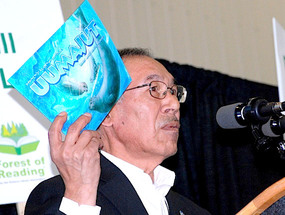 Simon Awa, co-author of the book