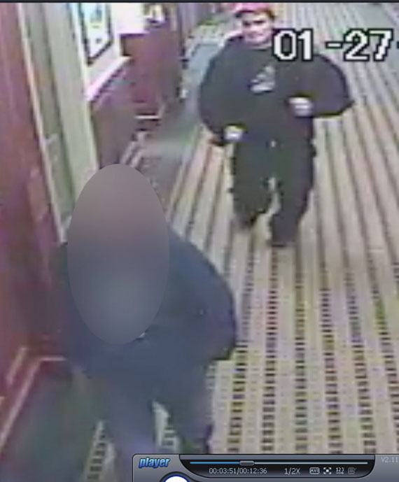 Do you recognize the man wearing the red baseball cap? If you do, police want to hear from you. (PHOTO COURTESY OF THE RCMP)