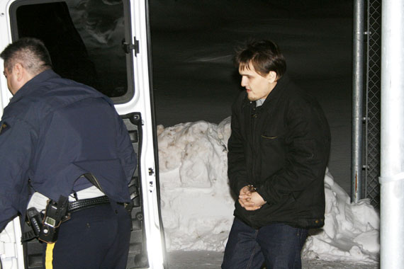 Cody Rennie, 22, leaves the Nunavut Court of Justice in Iqaluit Nov. 8. Rennie pleaded guilty to three counts of sexual assault, all of which involve children under the age of 14, at the Nunavut Court of Justice Nov. 8. Justice Neil Sharkey sentenced Rennie to 18 months imprisonment, and three years probation after Rennie serves out his prison term. Read more about Rennie's offenses and Sharkey's decision on Nunatsiaqonline.ca. (PHOTO BY DAVID MURPHY)