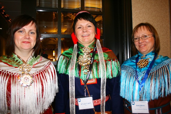 Three Saami delegates from Norway made it to Iqaluit Nov. 27 for the opening of the Circumpolar Conference on Education for Indigenous People hosted jointly by the Governments of Nunavut and Greenland at the Frobisher Inn. 