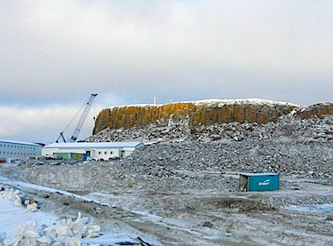A view of the Doris North mine, part of the Newmont Mining Corp.'s Hope Bay gold project in the Kitikmeot region. This past February, Newmont announced they're putting the Hope Bay project into mothballs, a move that inflicted serious damage on many Kitikmeot businesses. This past December, the firm announced they've signed a letter of intent to sell the property to a privately-held firm called TMAC Resources Inc., which plans to revive the project. Under the proposed deal, Newmont would own shares in TMAC. (FILE PHOTO)