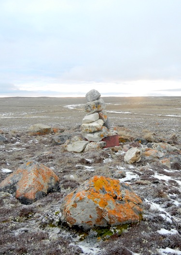 You can learn more about what make's Nunavut's rocks special in week-long courses in basic prospecting being offered in many Nunavut communities this summer. (PHOTO BY JANE GEORGE)