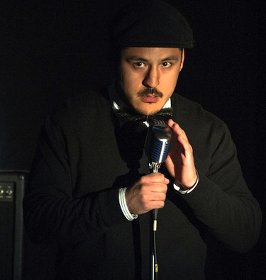 The June 14 Mahahaa show marked the second performance by local comic Nanauq Kusugak. (PHOTO BY ED MARUYAMA)