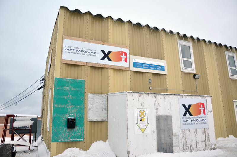 Elections Nunavut sent an email to candidates Oct. 25 reminding them to take down their campaign websites and social media accounts by Sunday. But some candidates say this is going too far. (PHOTO BY SARAH ROGERS)