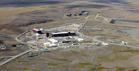 Canadian Royalties’ Nunavik nickel project, pictured here, has shipped out its first two loads of copper concentrate. The company says the mine will start generating revenue by the end of the month. (FILE PHOTO) 